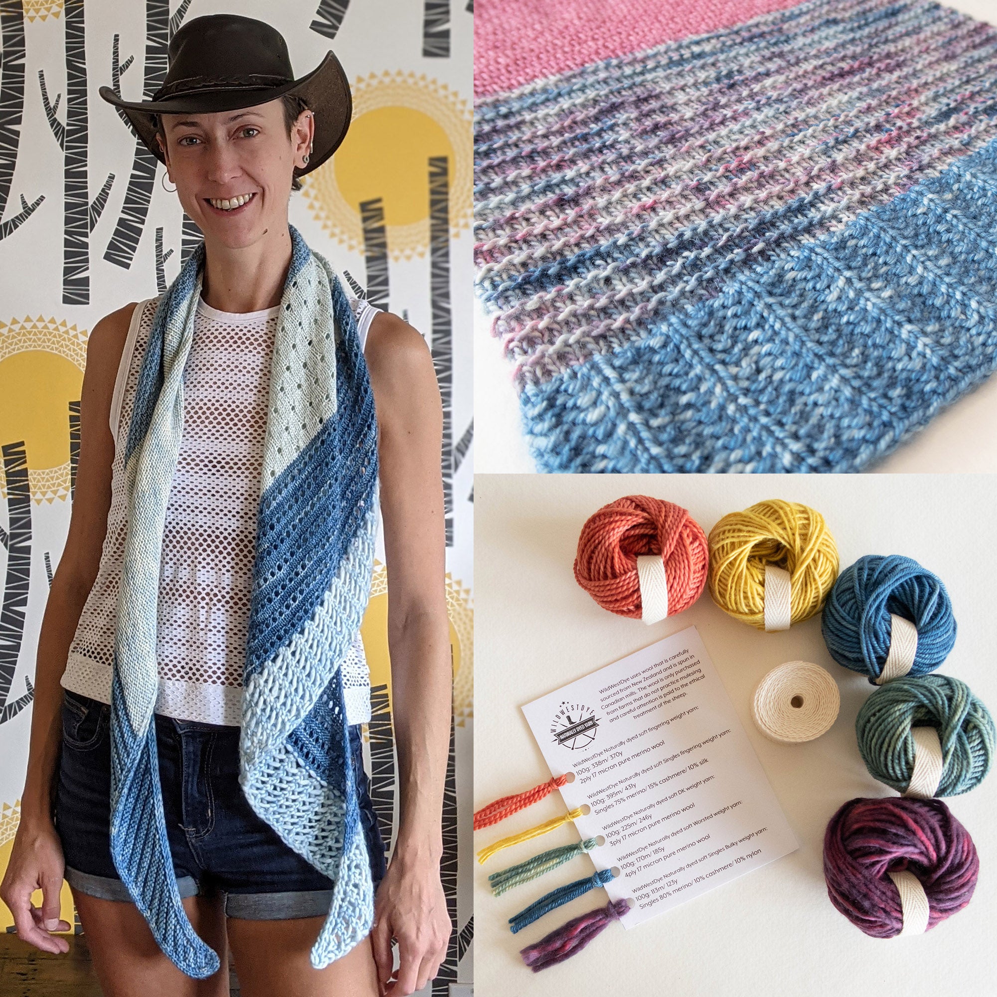 Yarn Tasting Spring Yarn Tasting Kits - WildWestDye