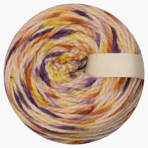 Naturally dyed merino/nylon Bulky yarn 125g