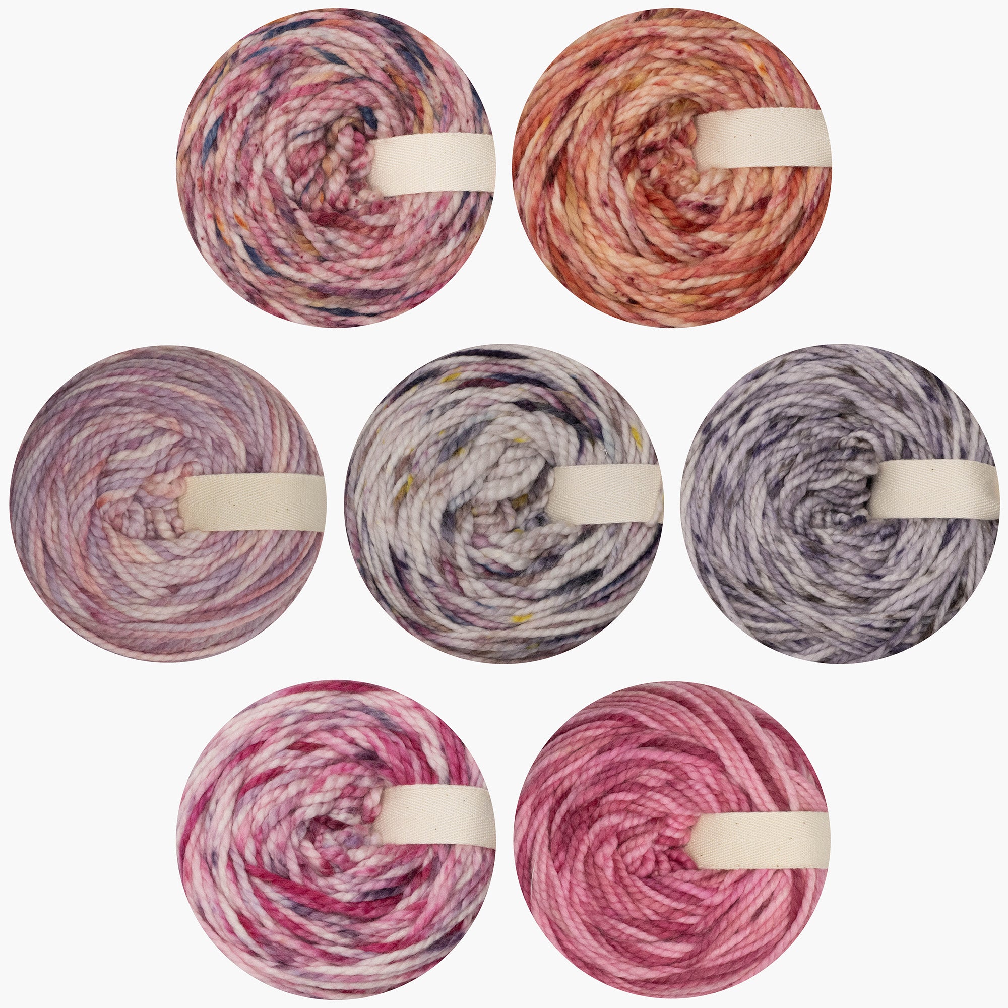 Naturally dyed merino/nylon Bulk yarn 120g