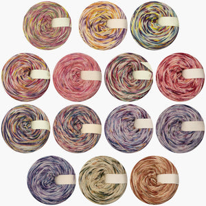 Naturally dyed 3ply merino/ cashmere/ silk DK weight 100g cakes