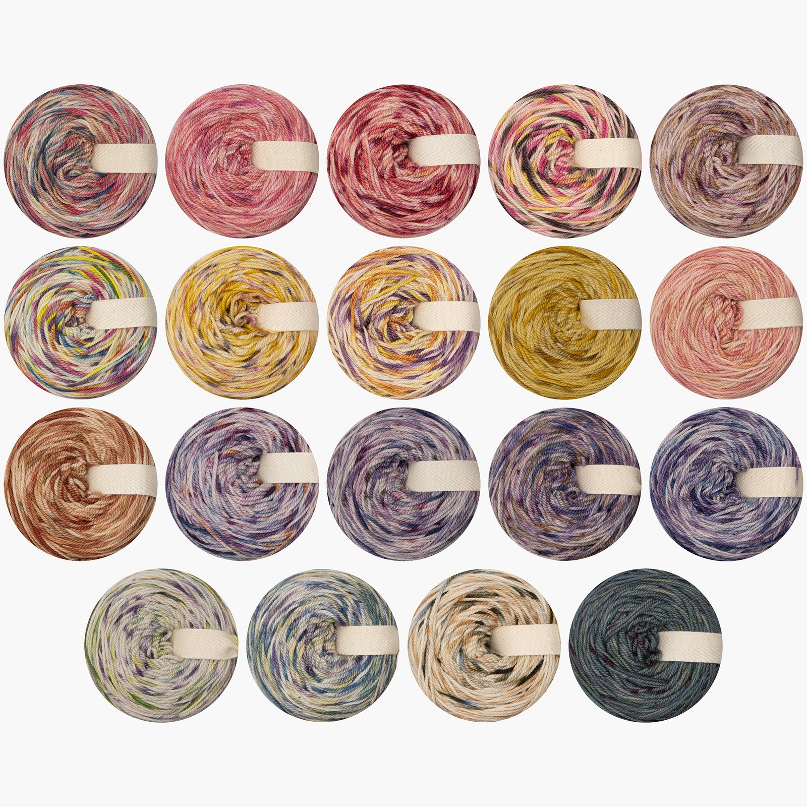 Naturally dyed 3ply merino/ cashmere/ silk DK weight 100g cakes