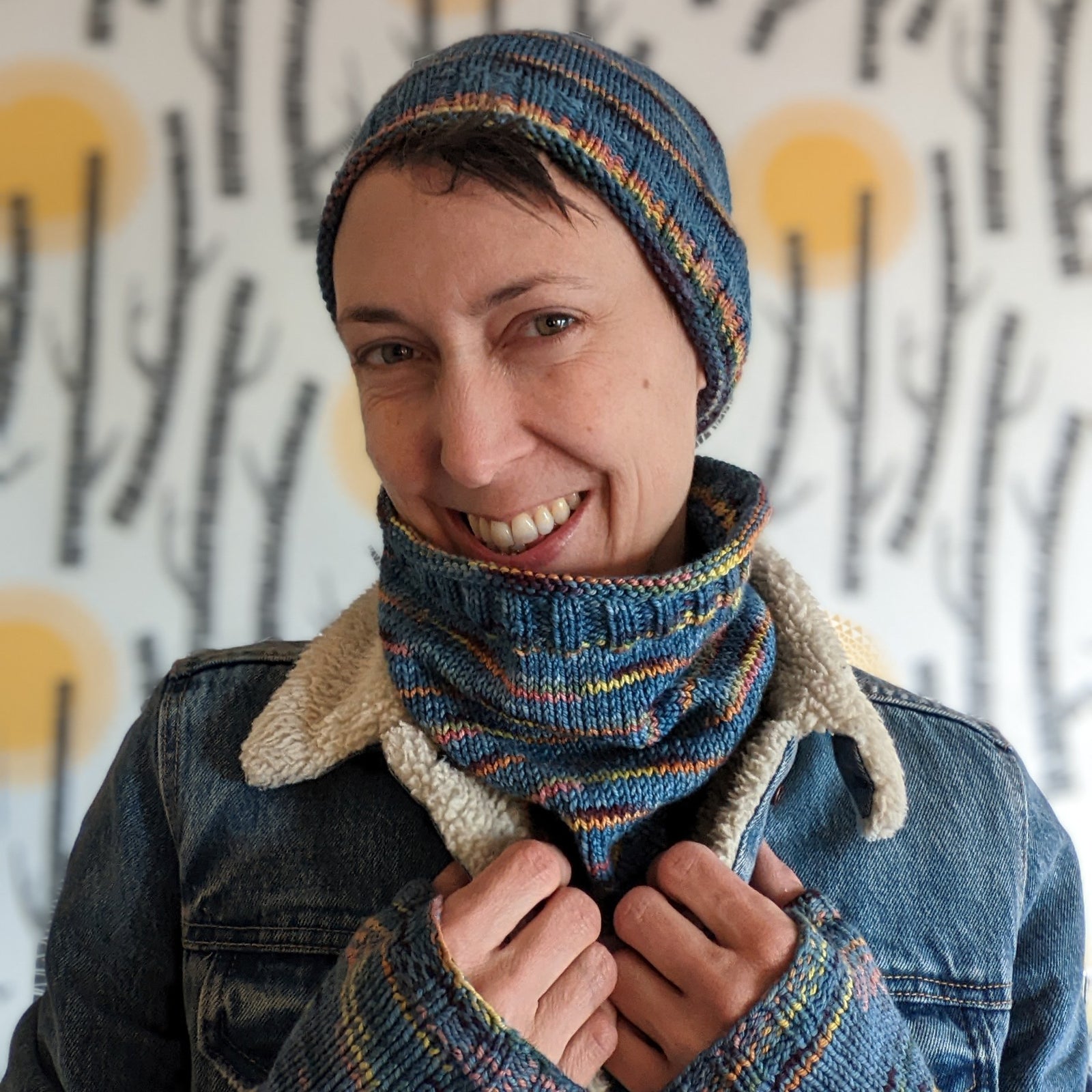 Simplingo Cowl DK weight pattern