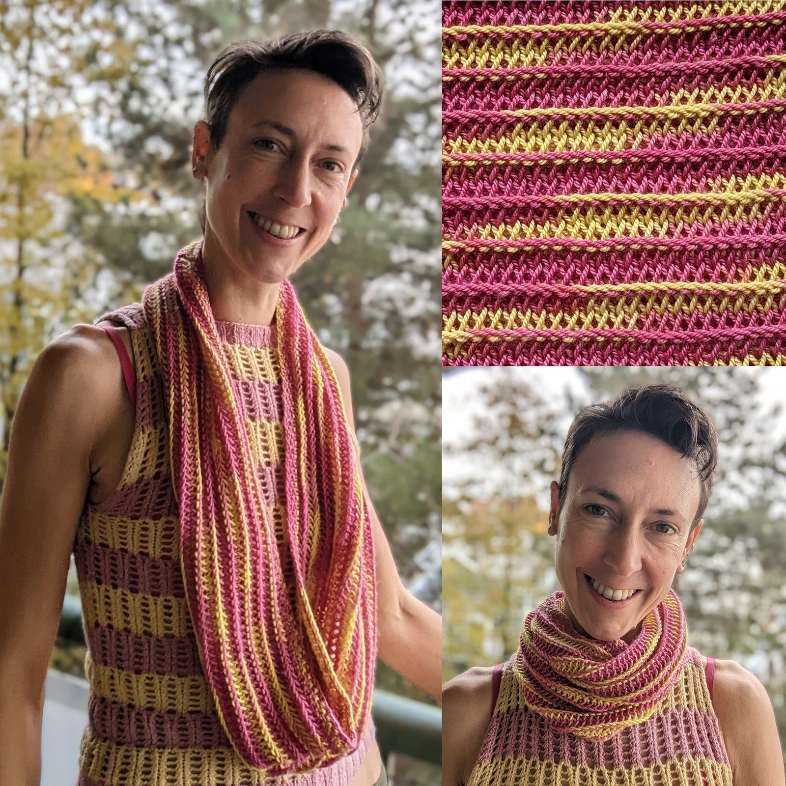 Criss Cross Cowl Pattern